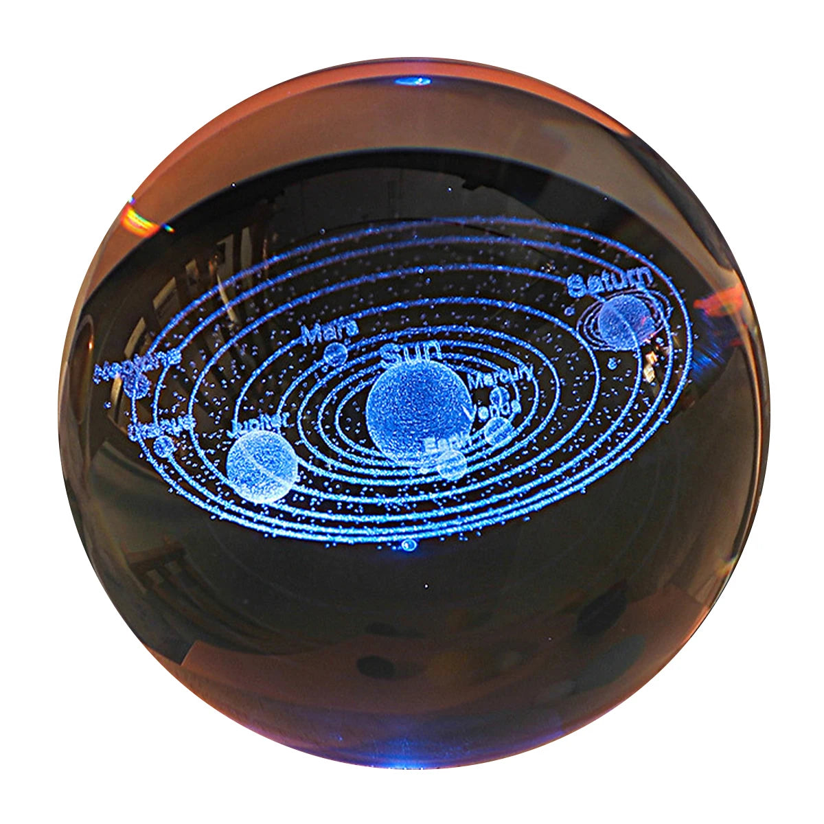 Astronomy Crystal Lights Glowing Planetary Galaxy Astronaut Ball Night Lights Bedside Light Ramadan Decoration Mood Light